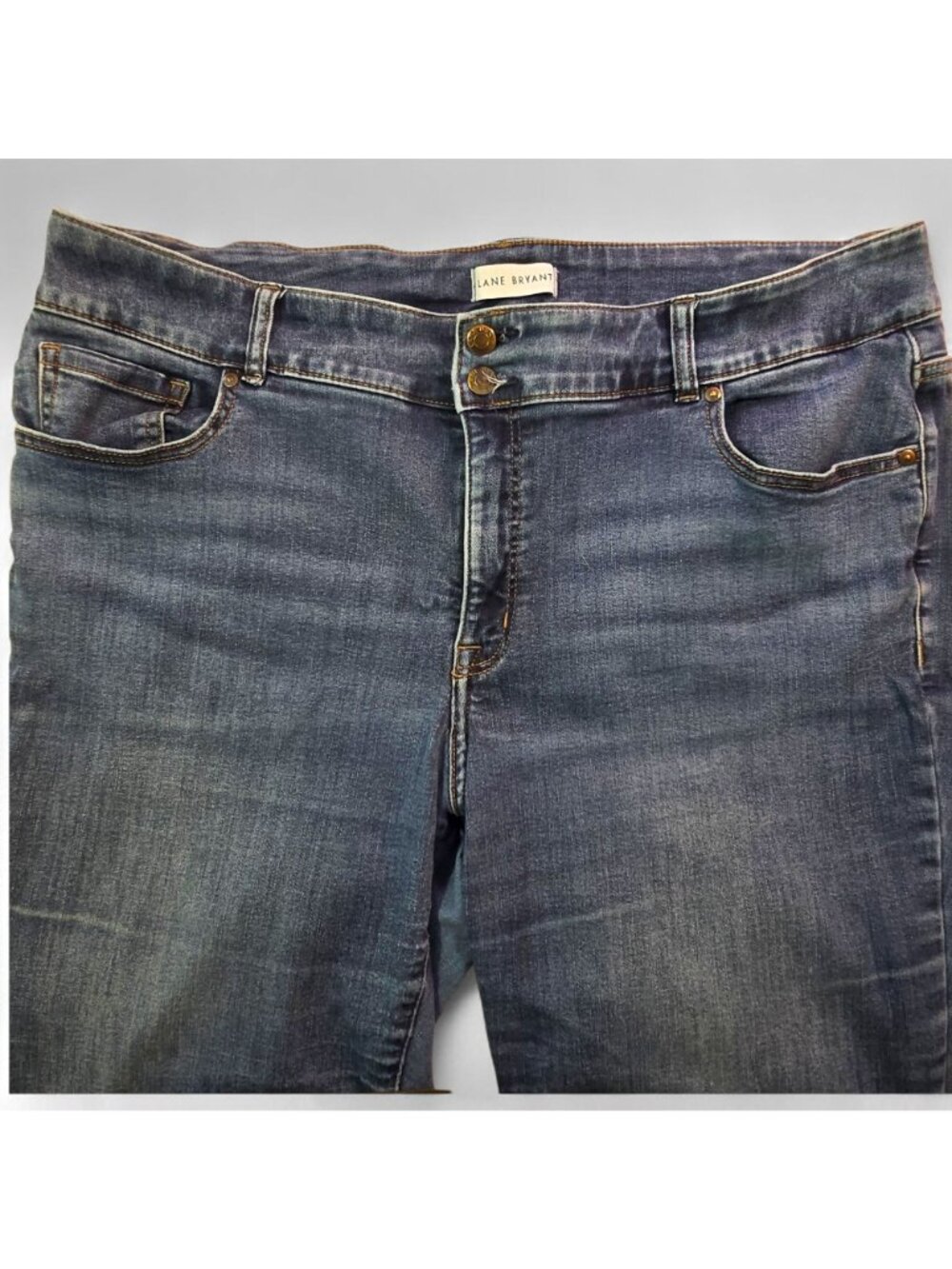 Lane Bryant Flex Magic Waistband Tighter Tummy High-Rise Bootcut Jeans Plus 22 - Picture 4 of 11